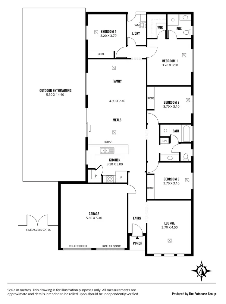 Floorplan of Homely house listing, 65 Esperance Boulevard, Seaford Rise SA 5169