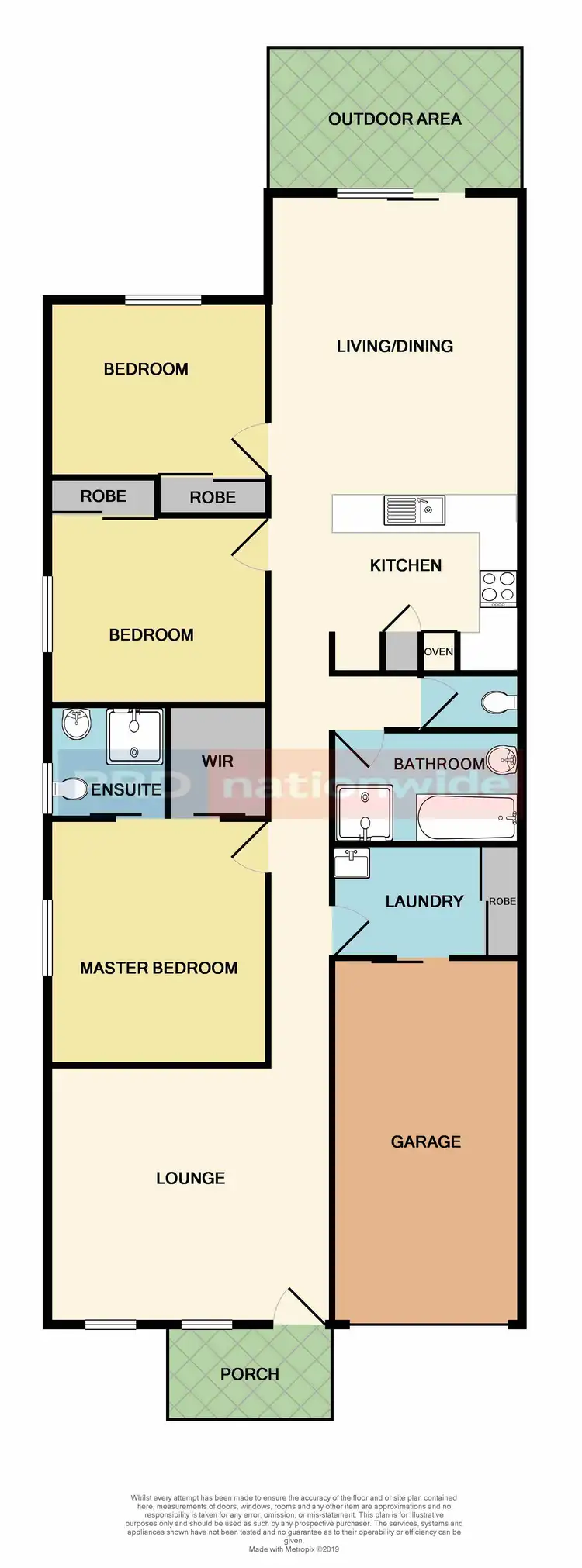 Floorplan of Homely house listing, 1/31 Broomfield Crescent, Singleton NSW 2330