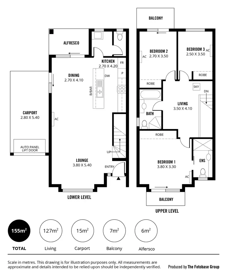 Floorplan of Homely house listing, 5/19-27 St Kitts Place, Mawson Lakes SA 5095
