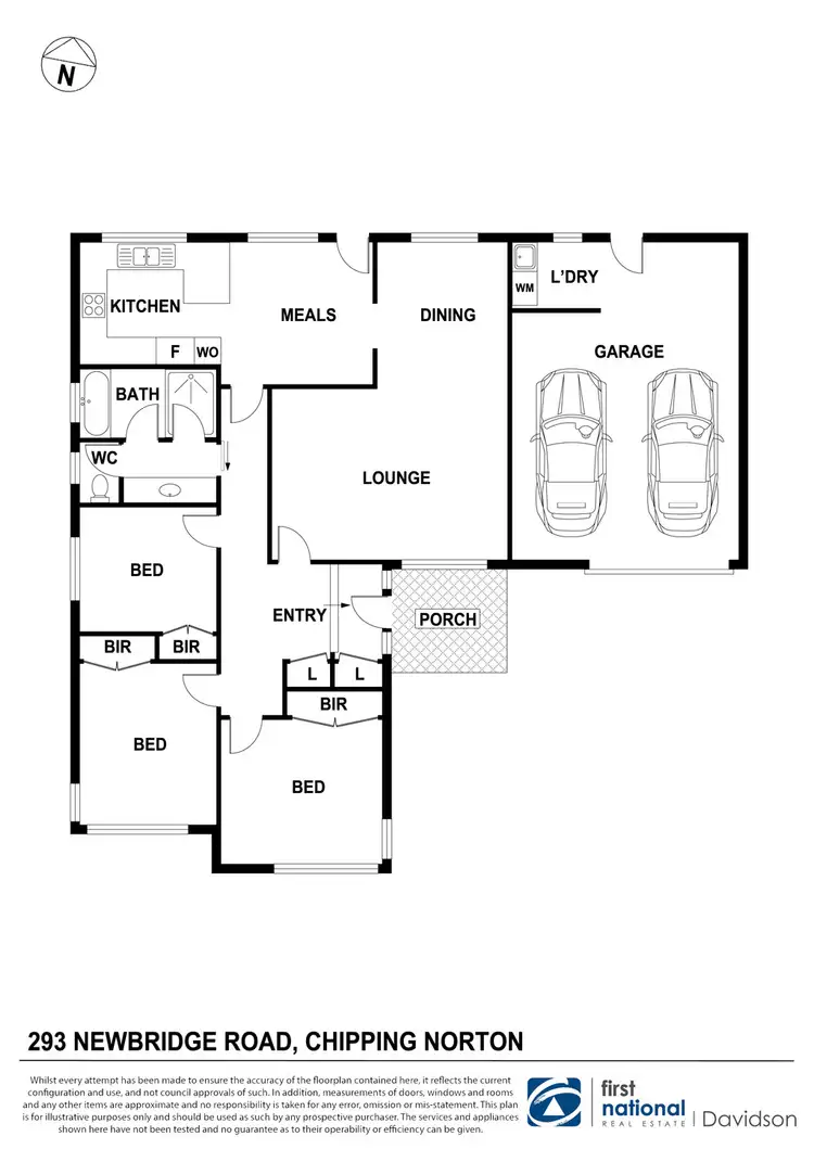 Floorplan of Homely house listing, 293 Newbridge Road, Chipping Norton NSW 2170