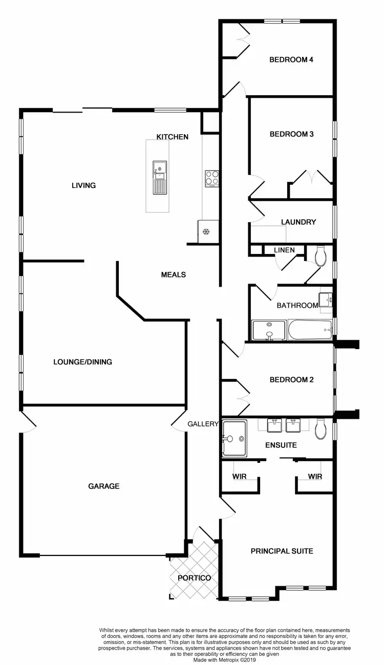 Floorplan of Homely house listing, 9 Brookwater Parade, Lyndhurst VIC 3975
