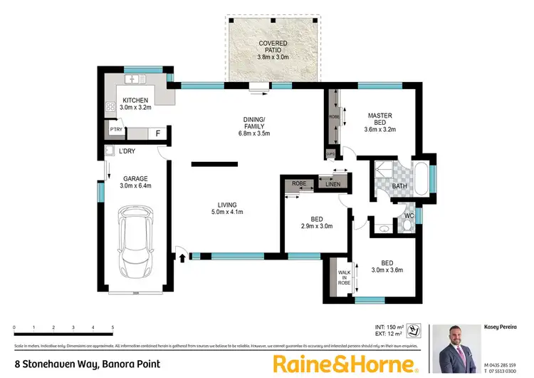 Floorplan of Homely house listing, 8 Stonehaven Way, Banora Point NSW 2486