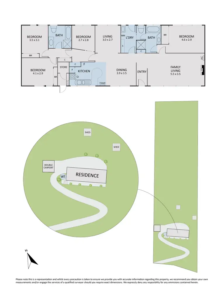 Floorplan of Homely house listing, 11 Scotts Angle Road, Wattle Glen VIC 3096