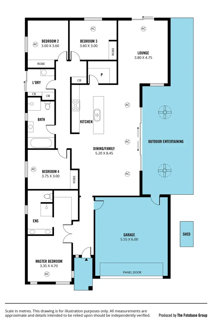 Floorplan of Homely house listing, 26 Admiral Parade, Seaford Meadows SA 5169