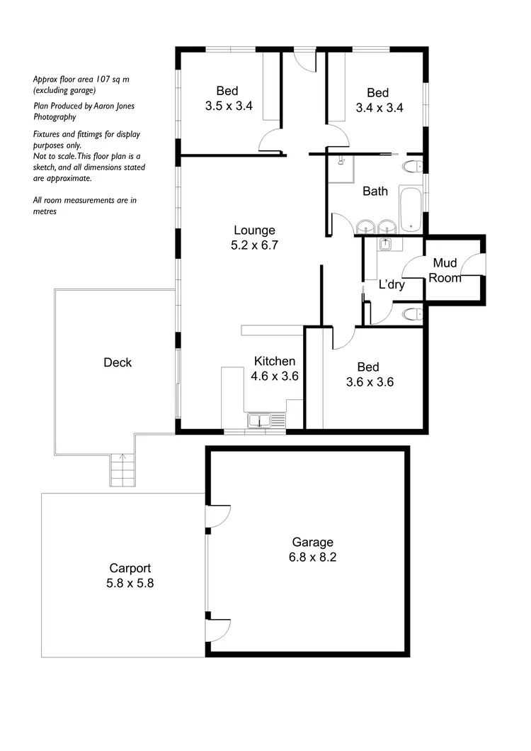 Floorplan of Homely house listing, 3 Lings Road, Riana TAS 7316