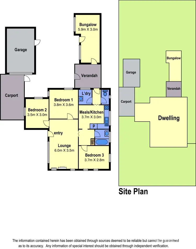 Floorplan of Homely house listing, 45 Andrews Avenue, Reservoir VIC 3073