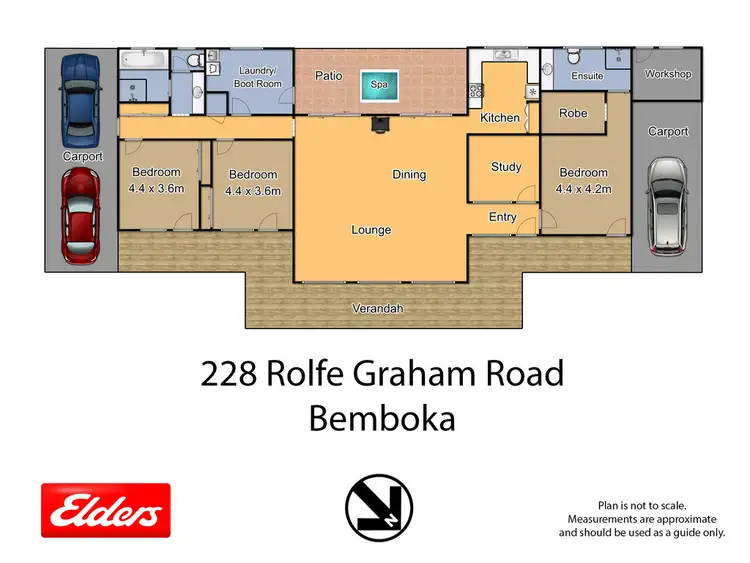 Floorplan of Homely rural property listing, 228 Rolfe Graham Rd, Mogilla NSW 2550
