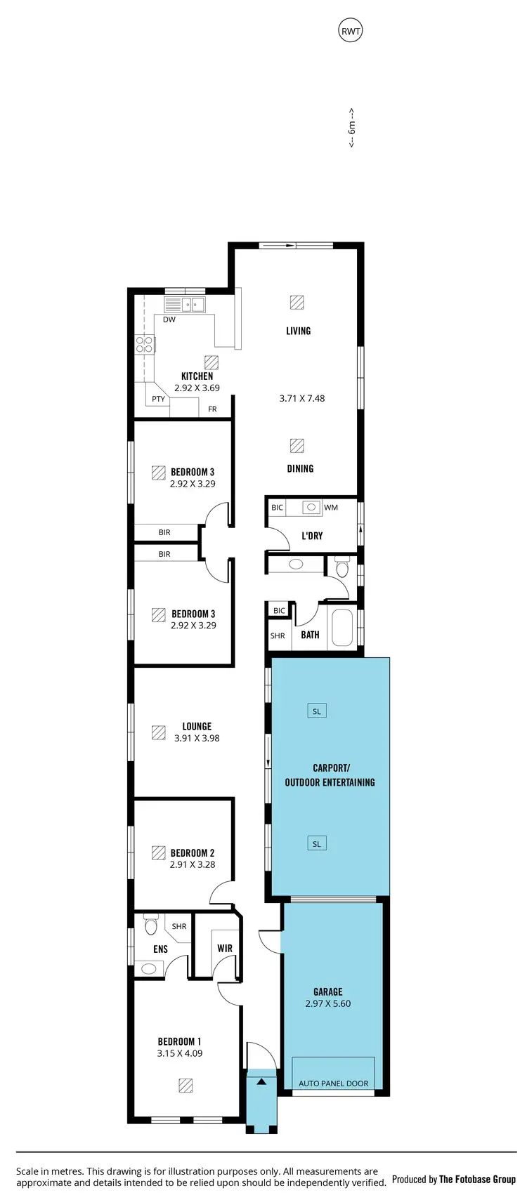Floorplan of Homely house listing, 12 Beaumont Street, Clovelly Park SA 5042