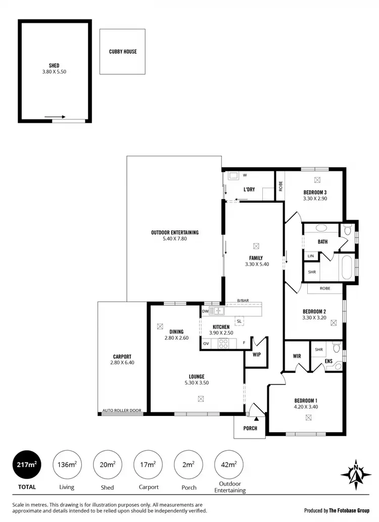 Floorplan of Homely house listing, 6 Dylan Court, Woodcroft SA 5162