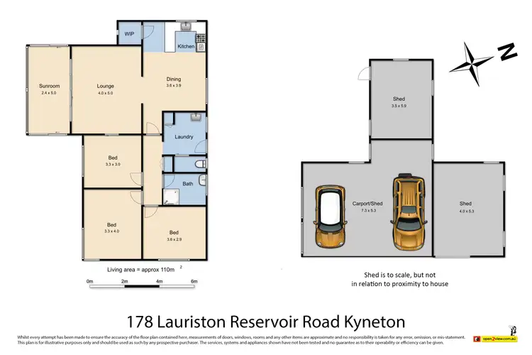 Floorplan of Homely house listing, 178 Lauriston Reservoir Road, Kyneton VIC 3444