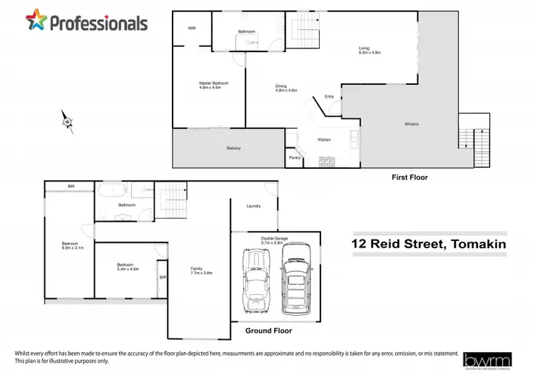 Floorplan of Homely house listing, 12 Reid Street, Tomakin NSW 2537