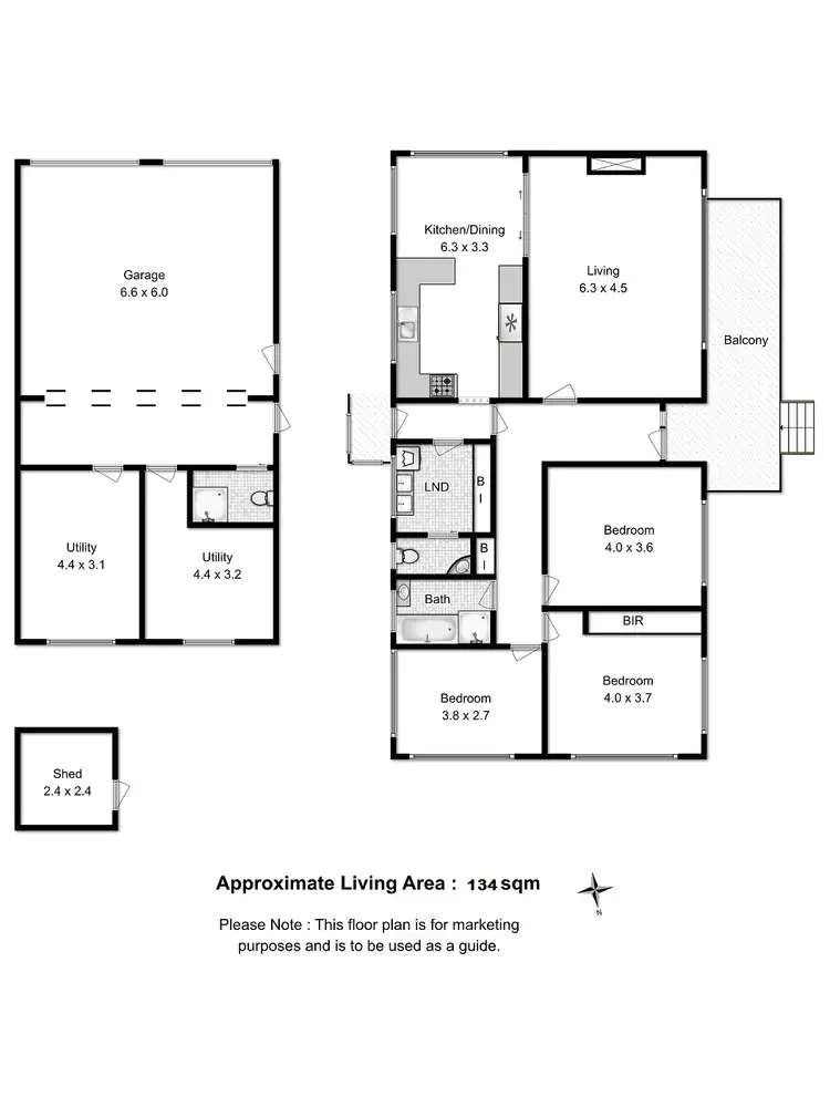 Floorplan of Homely house listing, 23 Ada Street, Triabunna TAS 7190