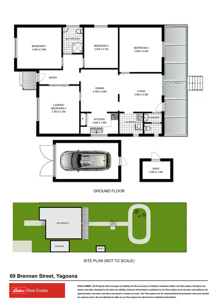 Floorplan of Homely house listing, 69 Brennan Road, Yagoona NSW 2199