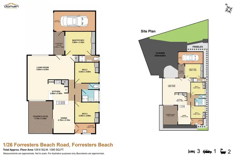 Floorplan of Homely villa listing, 1/26 Forresters Beach Road, Forresters Beach NSW 2260