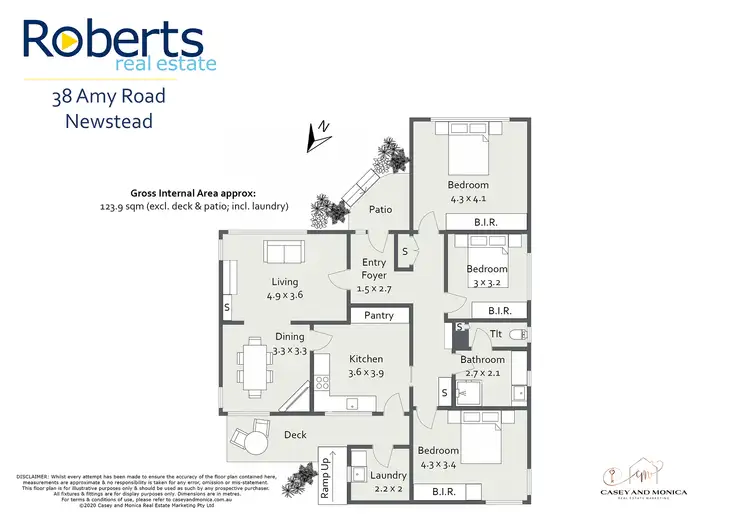 Floorplan of Homely house listing, 38 Amy Road, Newstead TAS 7250