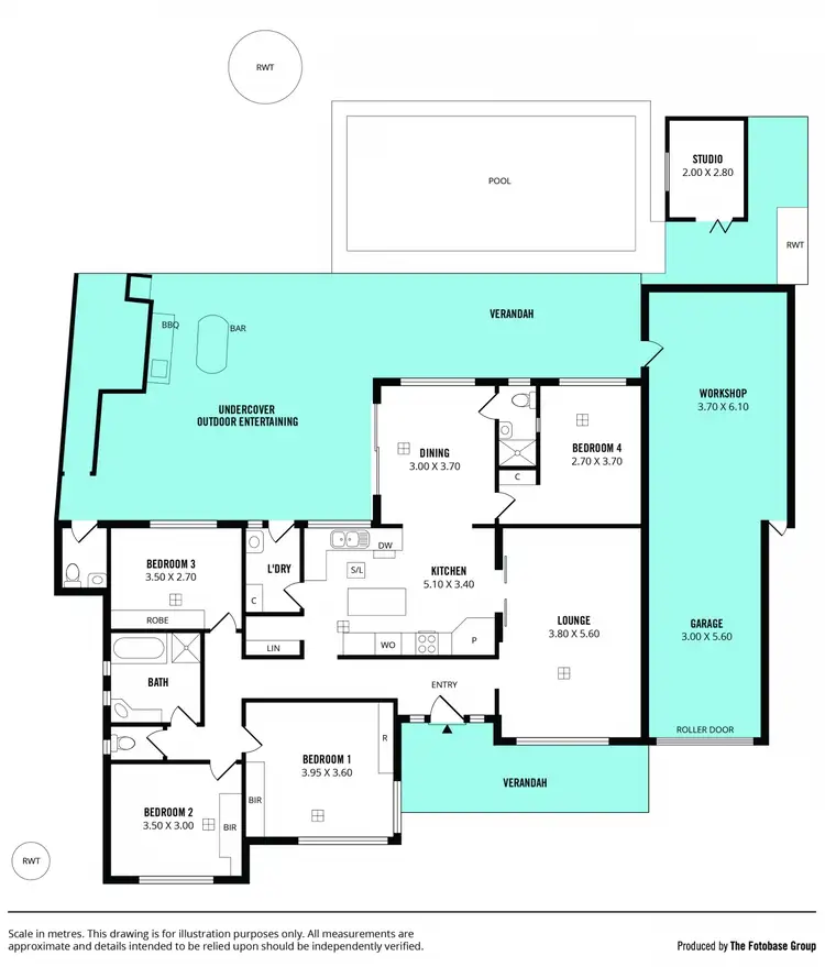 Floorplan of Homely house listing, 31 David Terrace, Morphett Vale SA 5162
