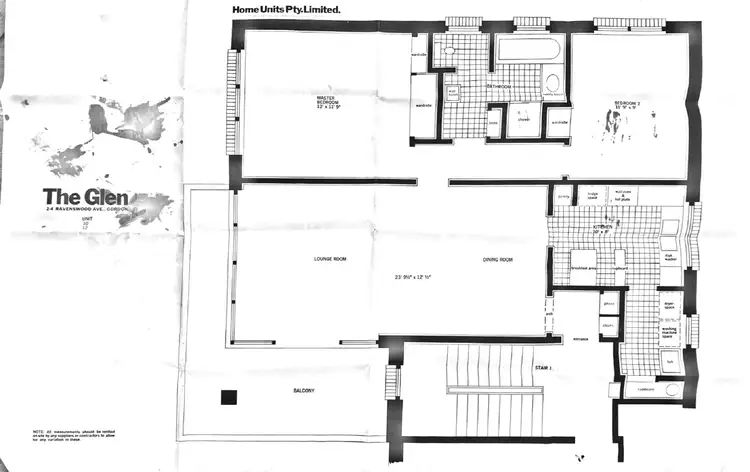 Floorplan of Homely apartment listing, 10/2-4 Ravenswood Avenue, Gordon NSW 2072