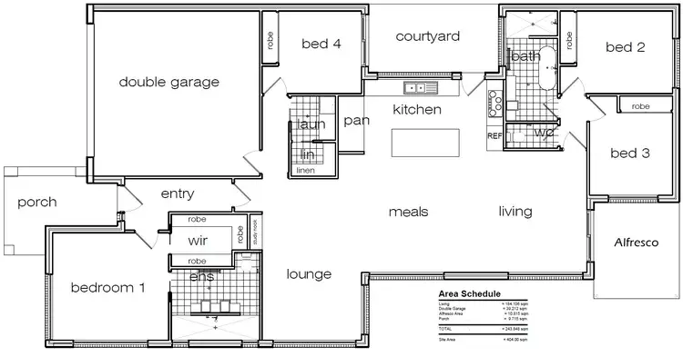 Floorplan of Homely house listing, 38 Zealie Bend, Googong NSW 2620