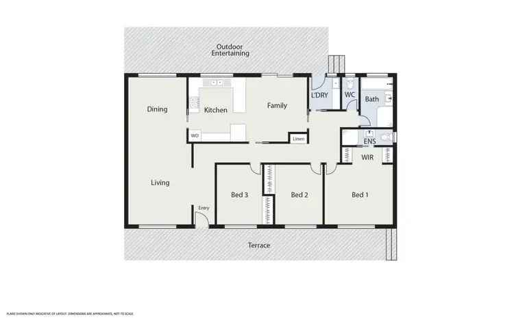Floorplan of Homely house listing, 32 Beattie Crescent, Richardson ACT 2905