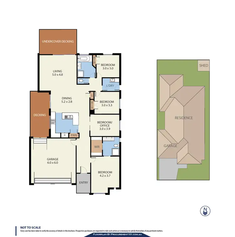Floorplan of Homely house listing, 22 Stafford Street, Keysborough VIC 3173