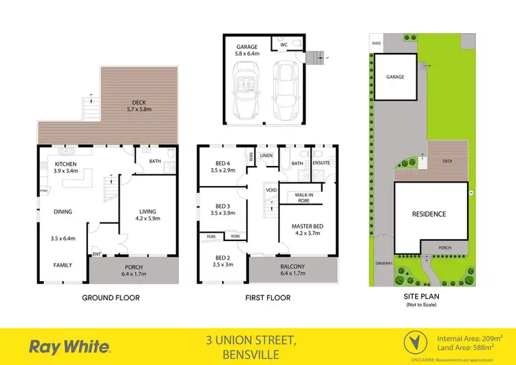 Floorplan of Homely house listing, 3 Union Street, Bensville NSW 2251