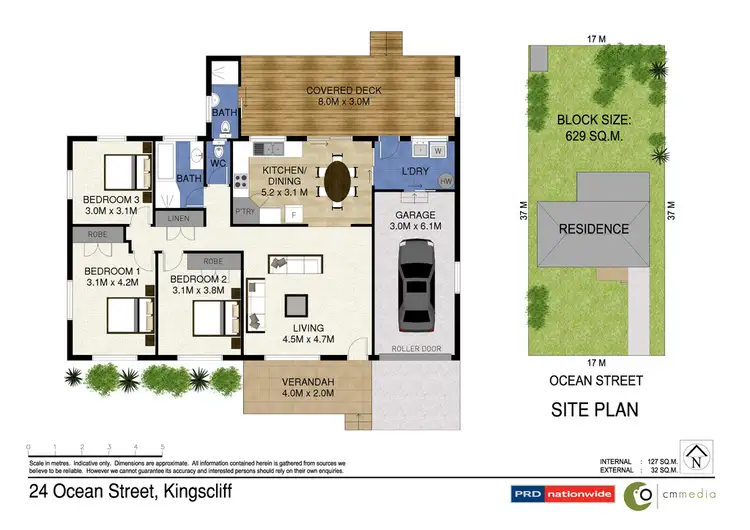 Floorplan of Homely house listing, 24 Ocean Street, Kingscliff NSW 2487
