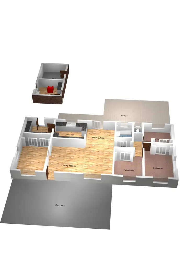 Floorplan of Homely house listing, 6 Karrong Court, Kirwan QLD 4817