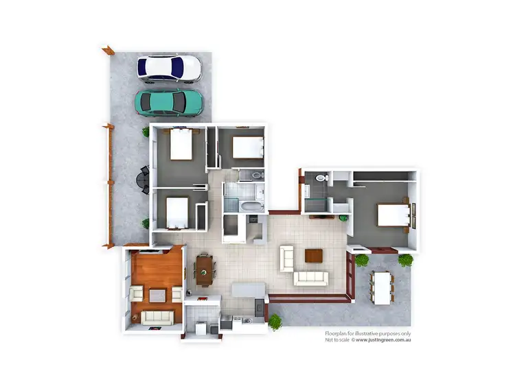 Floorplan of Homely house listing, 17 Karoom Drive, Glenfield Park NSW 2650