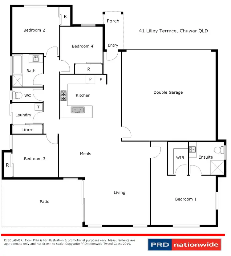 Floorplan of Homely house listing, 41 Lilley Terrace, Chuwar QLD 4306