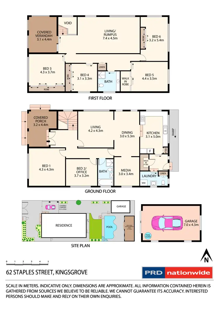 Floorplan of Homely house listing, 62 Staples Street, Kingsgrove NSW 2208