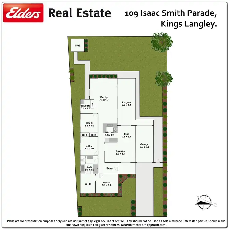 Floorplan of Homely house listing, 109 Isaac Smith Parade, Kings Langley NSW 2147