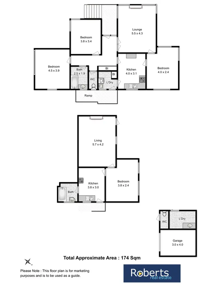 Floorplan of Homely house listing, 215 East Derwent Highway, Lindisfarne TAS 7015
