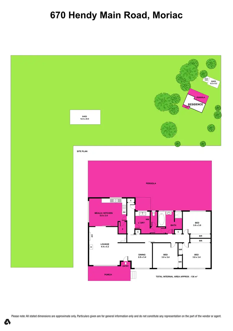 Floorplan of Homely house listing, 670 Hendy Main Road, Moriac VIC 3240