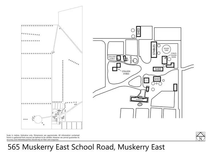 Floorplan of Homely rural property listing, 565 Muskerry East School Road, Muskerry VIC 3557
