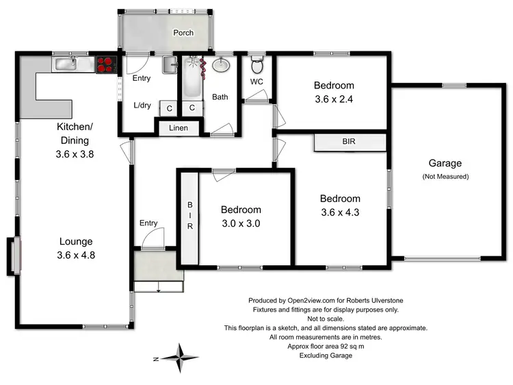 Floorplan of Homely house listing, 5 Gaffney Street, Ulverstone TAS 7315