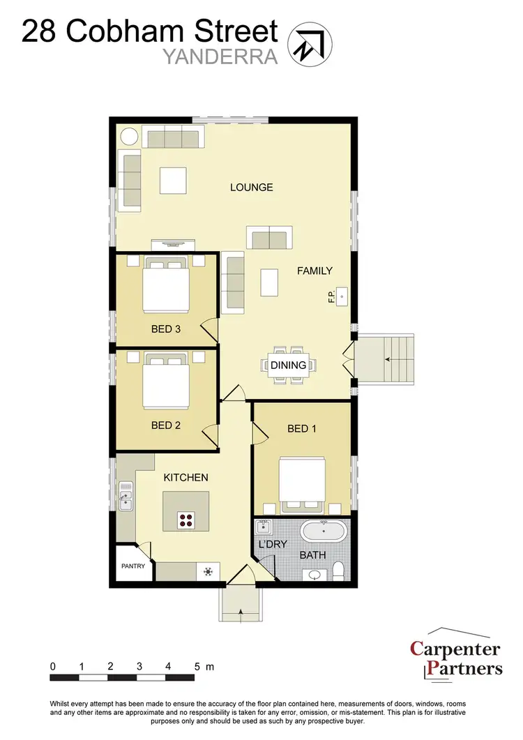 Floorplan of Homely house listing, 28 Cobham Street, Yanderra NSW 2574