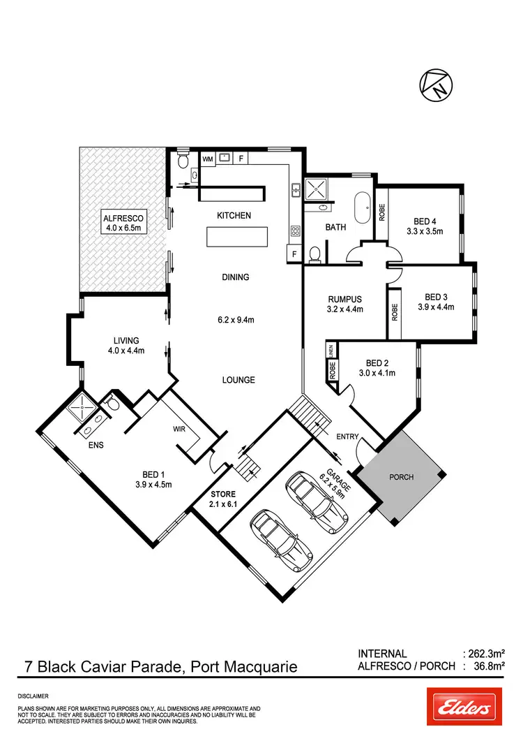 Floorplan of Homely house listing, 7 Black Caviar Parade, Port Macquarie NSW 2444