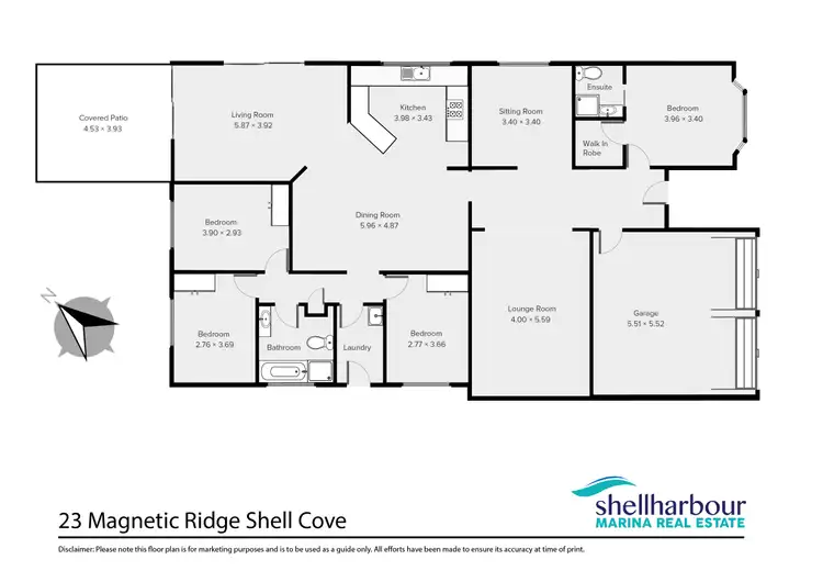 Floorplan of Homely house listing, 23 Magnetic Ridge, Shell Cove NSW 2529