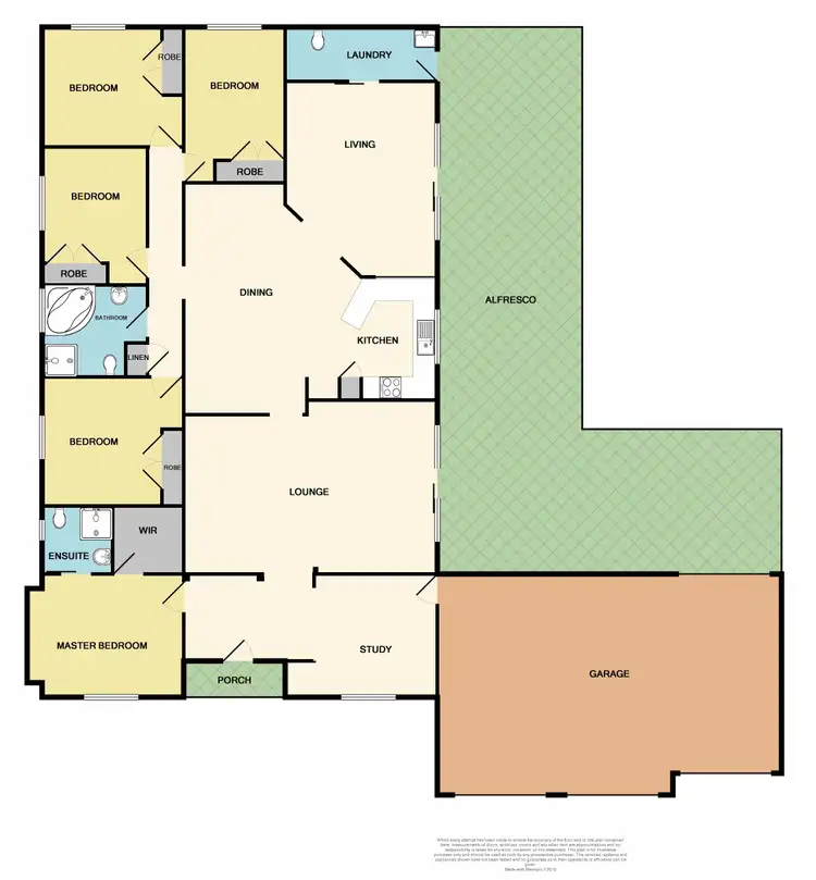 Floorplan of Homely house listing, 124 Avery Street, Rutherford NSW 2320