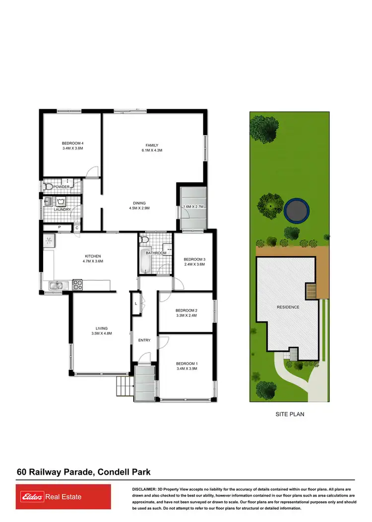 Floorplan of Homely house listing, 60 Railway Parade, Condell Park NSW 2200