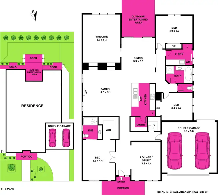Floorplan of Homely house listing, 10 Parkfront Drive, Leopold VIC 3224