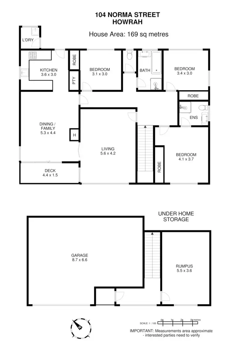 Floorplan of Homely house listing, 104 Norma Street, Howrah TAS 7018