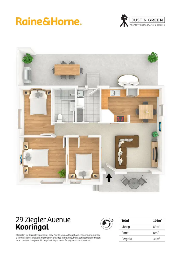 Floorplan of Homely house listing, 29 Ziegler Avenue, Kooringal NSW 2650