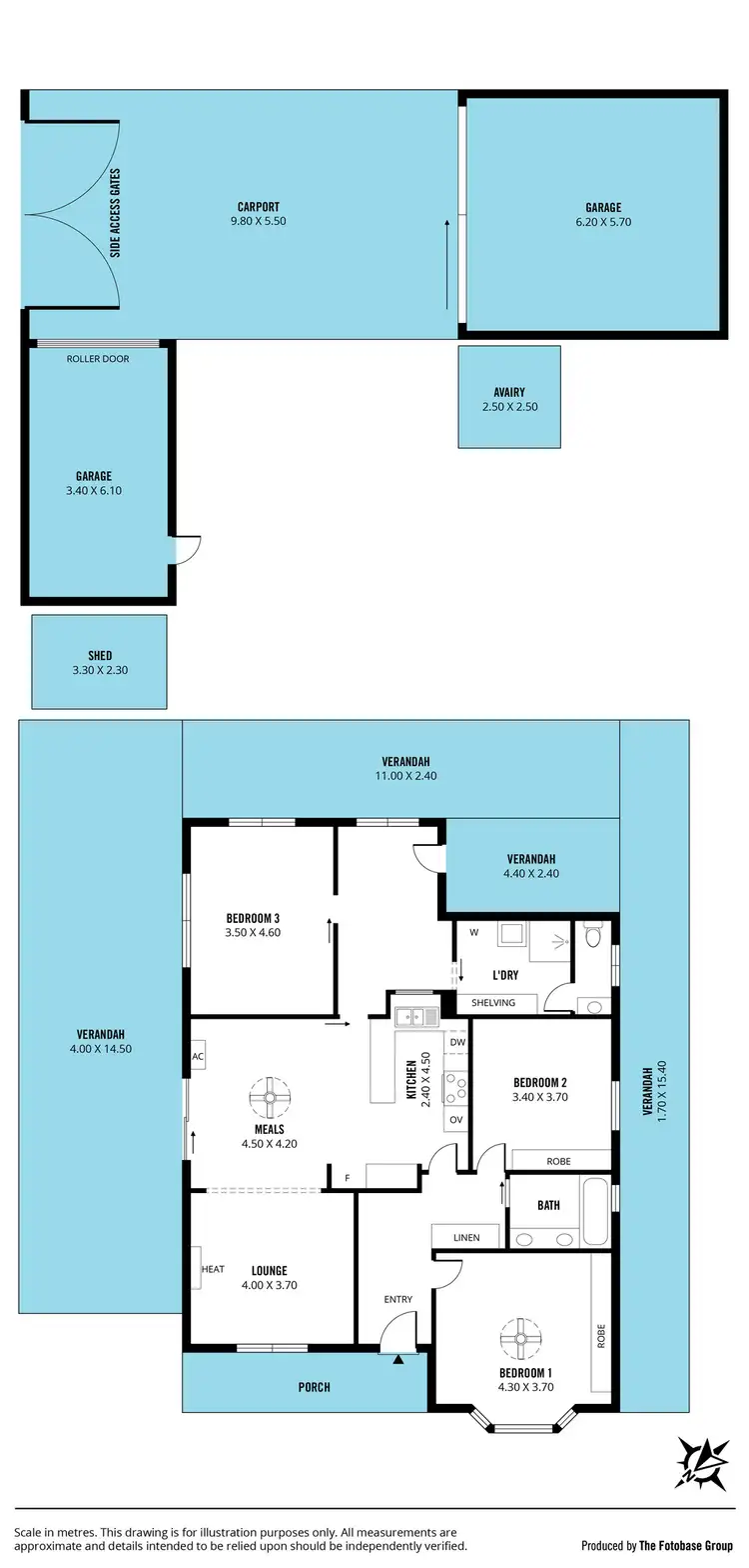 Floorplan of Homely house listing, 253 South Road, Renown Park SA 5008