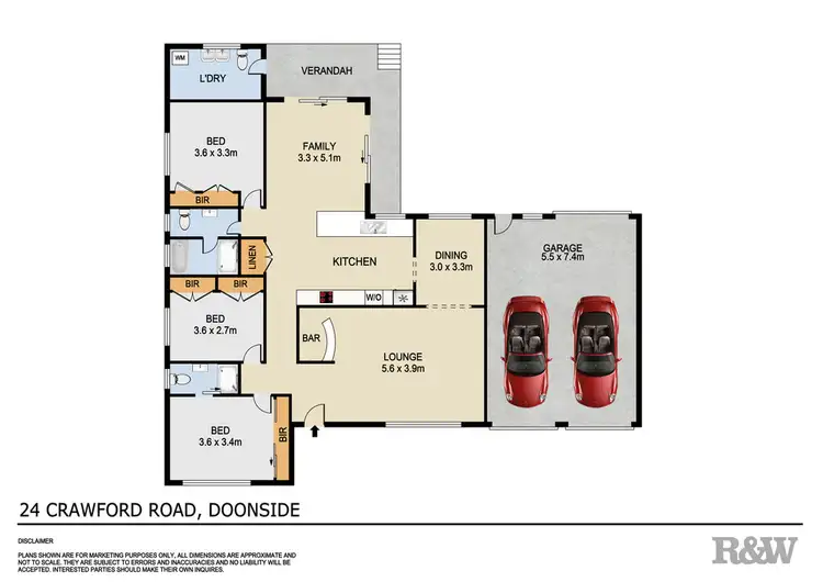 Floorplan of Homely house listing, 24 Crawford Road, Doonside NSW 2767