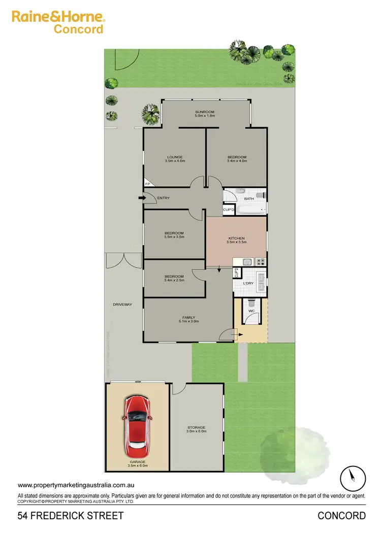 Floorplan of Homely house listing, 54 Frederick Street, Concord NSW 2137