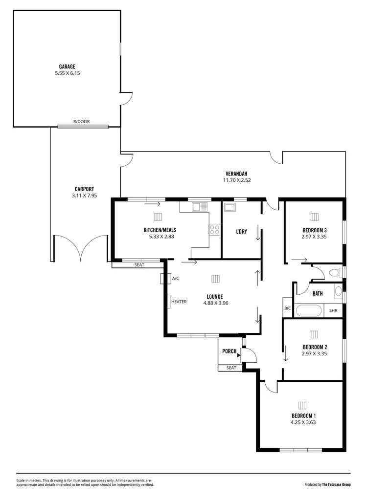 Floorplan of Homely house listing, 32 Virginia Road, Salisbury North SA 5108