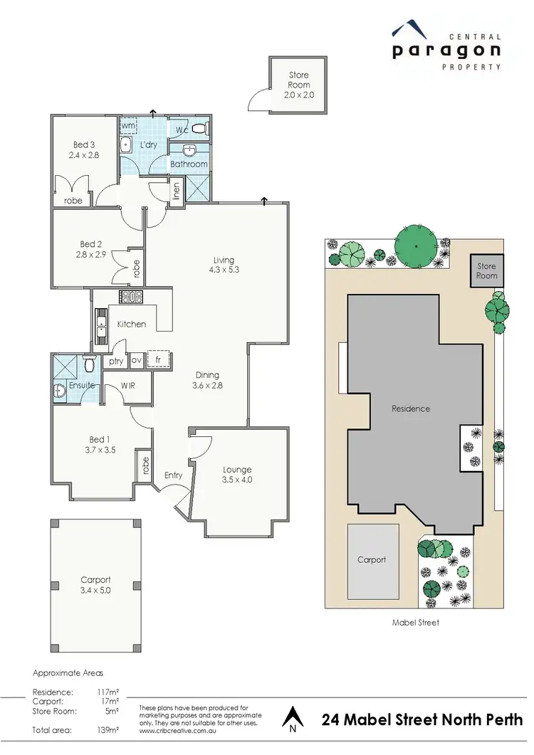 Floorplan of Homely house listing, 24 Mabel Street, North Perth WA 6006