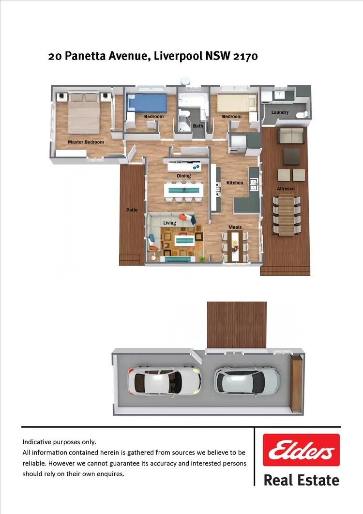 Floorplan of Homely house listing, 20 Panetta Avenue, Liverpool NSW 2170