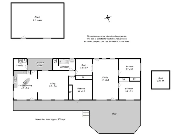 Floorplan of Homely house listing, 15 Tangari Road, Forcett TAS 7173